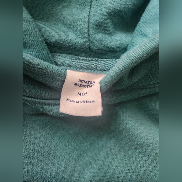 AMAZON ESSENTIALS | Teal hoodie - Picture 4 of 5